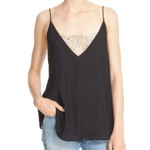 Free People Lace Inset Plunging Camisole